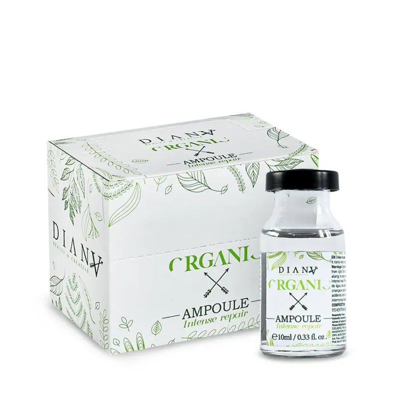 Organic Haarampullen 6x10ml na HaarBotox Organic | Diana Beauty & Creative