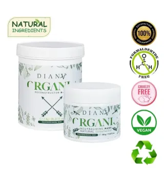Organic HaarBotox voor pluizig haar 1000ml + 500ml | Diana Beauty & Creative