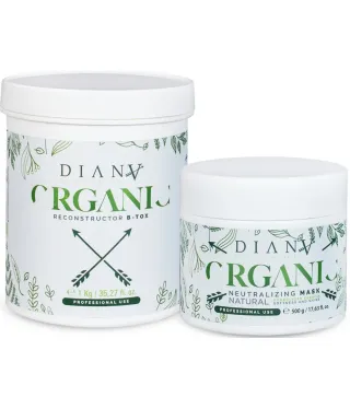 Organic HaarBotox voor pluizig haar 1000ml + 500ml | Diana Beauty & Creative