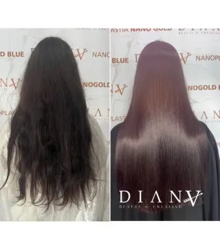 Organic HaarBotox voor pluizig haar 1000ml + 500ml | Diana Beauty & Creative