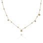 Ketting 'Delicate Drops' met Onregelmatige Kralen, Verguld met 14-karaats Goud Ketting 'Delicate Drops' met Onregelmatige Kralen, Verguld met 14-karaats Goud