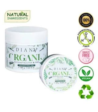 Organic HaarBotox voor pluizig haar 500g + 300g | Diana Beauty & Creative