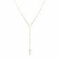 Collier 'Heart & Cross' Plaqué Or 14k Collier 'Heart & Cross' Plaqué Or 14k