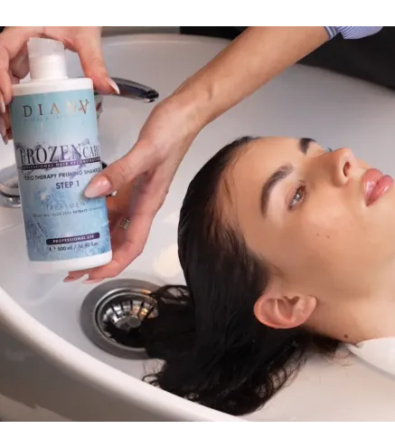 Cryotherapie Btx Frozen Care Priming Shampoo – Krok 1, 500ml | Diana Beauty & Creative