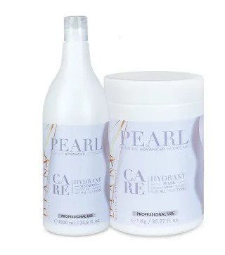 Diana Pearl Care – Shampooing 1000 ml + Masque 1000 g après botox capillaire | Diana Beauty & Creative