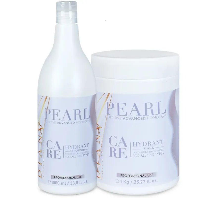 Diana Pearl Care – Zestaw Szampon 1000 ml + Maska 1000 g po botoxie włosów | Diana Beauty & Creative
