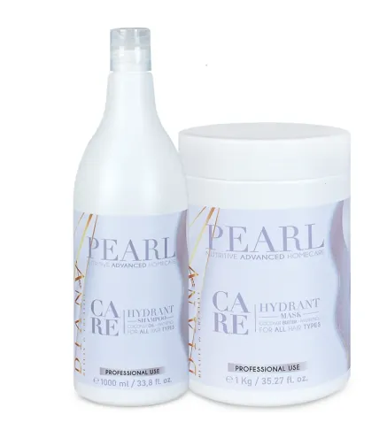 Diana Pearl Care – Shampooing 1000 ml + Masque 1000 g après botox capillaire | Diana Beauty & Creative