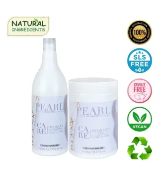 Diana Pearl Care – Shampoo 1000 ml + Maske 1000 g nach Haar-Botox | Diana Beauty & Creative