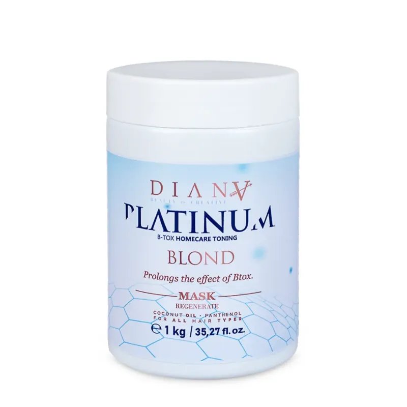 Platinum Care – Masque cheveux 1000g après Haarbotox | Diana Beauty & Creative