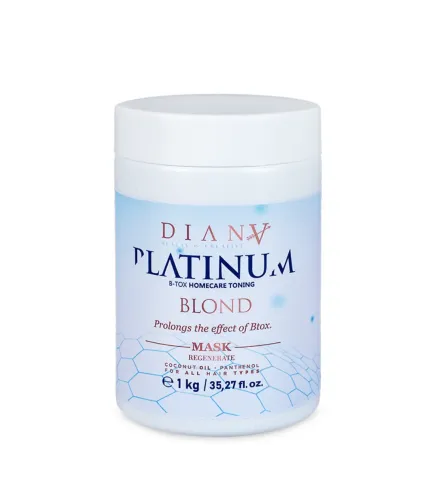 Platinum Care – Maska do włosów 1000g po botoxie włosów | Diana Beauty & Creative