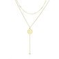 Collier Double 'Queen' Plaqué Or 14k Collier Double 'Queen' Plaqué Or 14k