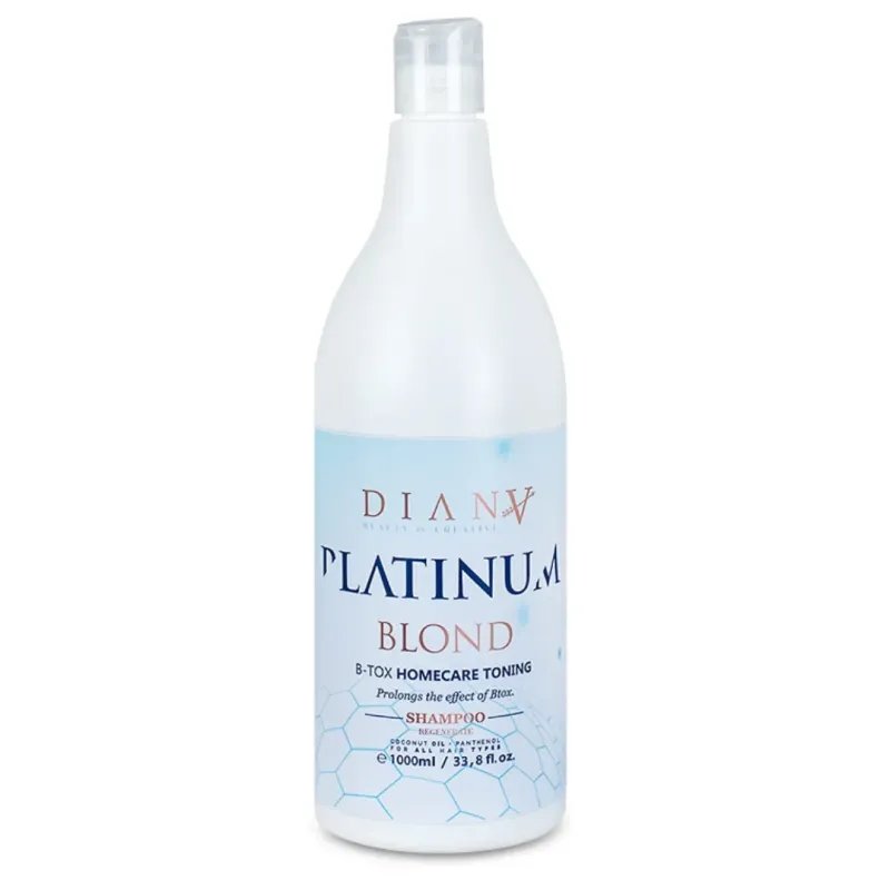 Platinum – Blonde Hair Shampoo after Hair Botox 1000ml | Diana Beauty & Creative