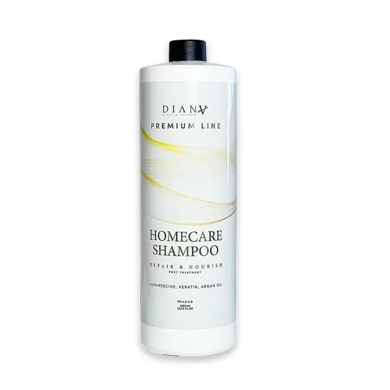 Premium Line Homecare – Shampoo voor haarverzorging na haarbotox, keratinebehandeling & nanoplastie 1000ml