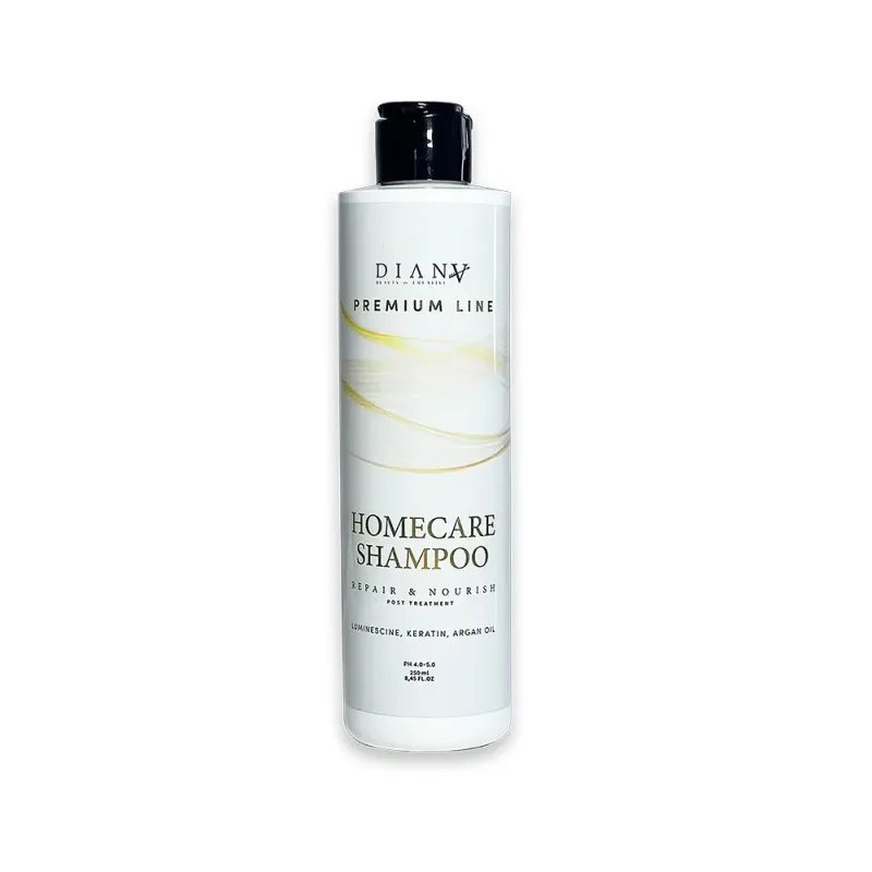 Premium Line Homecare – Shampoo voor haarverzorging na haarbotox, keratinebehandeling & nanoplastie 250ml
