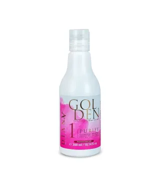 Golden Purifying Shampoo – Shampooing avant botox capillaire, kératine & traitements capillaires professionnels 300ml