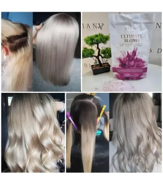 ULTIMATE Blond – Bezpyłowy rozjaśniacz do włosów z systemem Plex i keratyną roślinną 500g | Diana Beauty & Creative