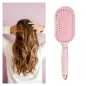Rosa Haarbürste mit Kopfhautmassage – Leicht & Belüftet | Diana Beauty & Creative