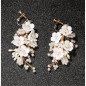 Handgemaakte trouwoorbellen met strass Lilium