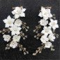 Boucles d'oreilles de mariage faites à la main avec strass Java Boucles d'oreilles de mariage faites à la main avec strass Java