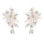 Handmade wedding earrings with rhinestones Rubia Handmade wedding earrings with rhinestones Rubia