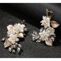 Boucles d'oreilles de mariage faites à la main avec strass Fiona Boucles d'oreilles de mariage faites à la main avec strass Fiona