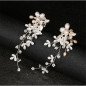 Boucles d'oreilles 'Rosa' avec Cristaux et Design Fait Main Boucles d'oreilles 'Rosa' avec Cristaux et Design Fait Main
