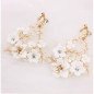Boucles d'oreilles 'Crown' avec Cristaux et Design Fait Main Boucles d'oreilles 'Crown' avec Cristaux et Design Fait Main