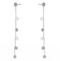 Boucles d'oreilles 'Night Vision' Plaqué Argent Boucles d'oreilles 'Night Vision' Plaqué Argent