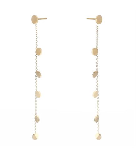 Boucles d'oreilles 'Night Vision' Plaqué Or 14k