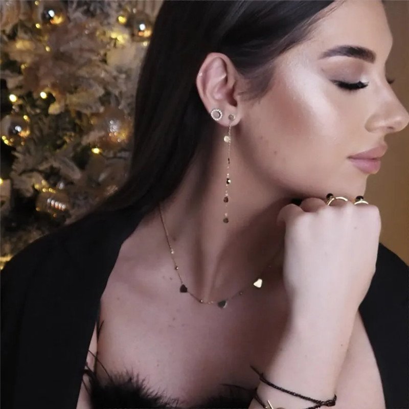 Boucles d'oreilles 'Night Vision' Plaqué Or 14k Boucles d'oreilles 'Night Vision' Plaqué Or 14k