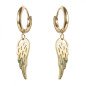Ohrringe 'Golden Wings' in Flügelform, Vergoldet mit 14k Gold Ohrringe 'Golden Wings' in Flügelform, Vergoldet mit 14k Gold