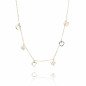 Collier en acier inoxydable doré cœurs or Collier en acier inoxydable doré cœurs or