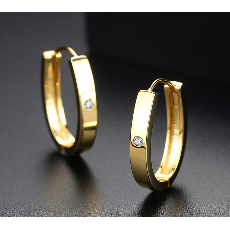 Gold-plated stainless steel earrings GLAMOUR Gold-plated stainless steel earrings GLAMOUR