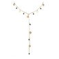 Stainless Steel Necklace "CIRCLES" gold black Stainless Steel Necklace "CIRCLES" gold black