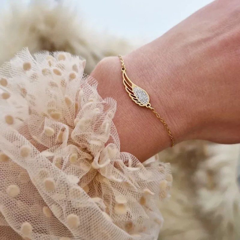 Bracelet en acier inoxydable ANGEL WING