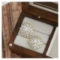 Boucles d'oreilles en acier inoxydable FLOWER CRYSTAL Boucles d'oreilles en acier inoxydable FLOWER CRYSTAL