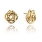 Roestvrijstalen oorbellen FOUR CIRCLES goud Roestvrijstalen oorbellen FOUR CIRCLES goud