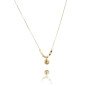 Collier 'Lindo' avec Pendentifs Géométriques, Plaqué Or 14k Collier 'Lindo' avec Pendentifs Géométriques, Plaqué Or 14k