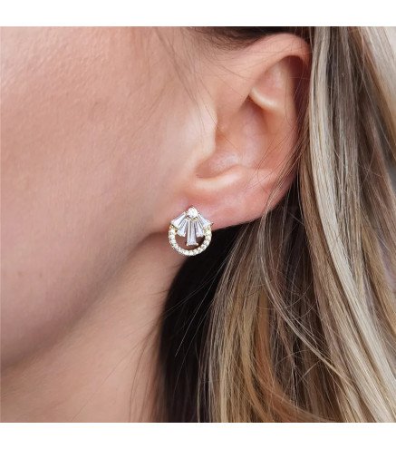 Earrings 'Splende' Gold Plated with 14k Gold