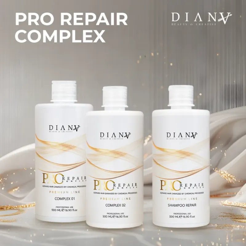 Pro Repair Capilare Complex - régénération intensive sans lisseur Set 01 500ml, 02 500ml et shampooing pré-traitement 500ml Pro Repair Capilare Complex - régénération intensive sans lisseur Set 01 500ml, 02 500ml et shampooing pré-traitement 500ml