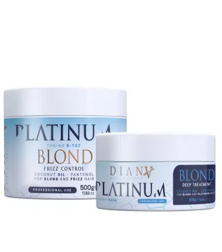 HaarBotox Platinum  für Blonde Haar Set 500ml + 300ml