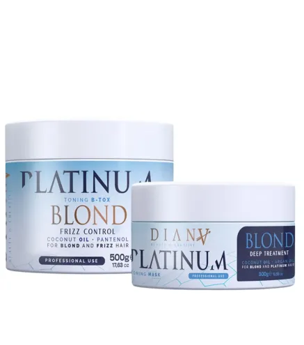 Platinum HairBotox capillaire pour blondes set 500ml + 300ml