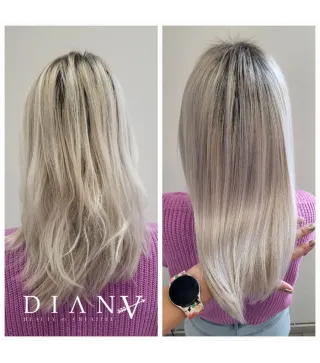 Platinum HaarBotox  behandeling voor blond haar set 500ml + 300ml