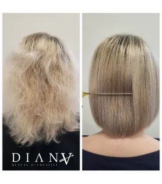 Platinum HaarBotox  behandeling voor blond haar set 500ml + 300ml
