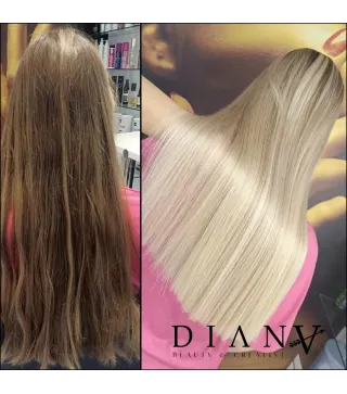 Platinum HaarBotox  behandeling voor blond haar set 500ml + 300ml