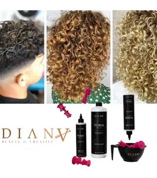 FORM me UP organic Curl & Wave Perm - 02 permanent wave for colored, highlighted and sensitive hair 300 ml