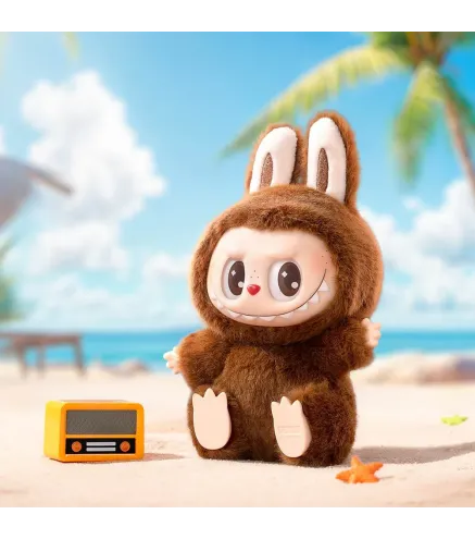 Pop Mart Les Monstres Labubu Série 'Assieds-toi' – Boîte Surprise avec Porte-clé en Vinyle et Peluche