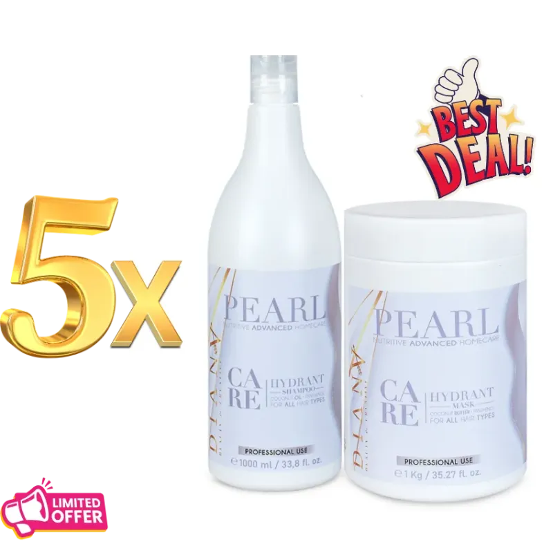5 x Pearl Care Set 1000 ml – Payez-en 4, 1 set OFFERT ! 5 x Pearl Care Set 1000 ml – Payez-en 4, 1 set OFFERT !