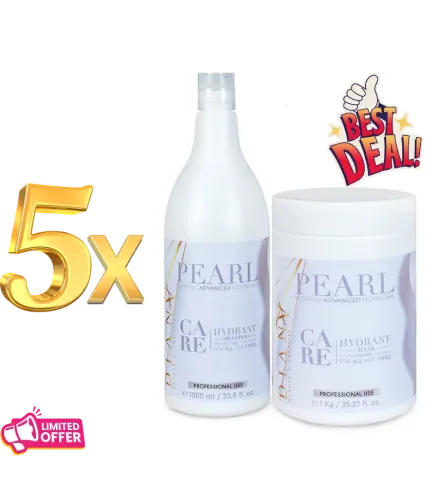 5 x Pearl Care Set 1000 ml – Payez-en 4, 1 set OFFERT !