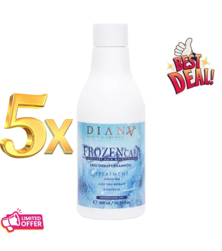 5 x Crio Therapie Shampooing 250 ml – 1 offert, payez-en 4 !